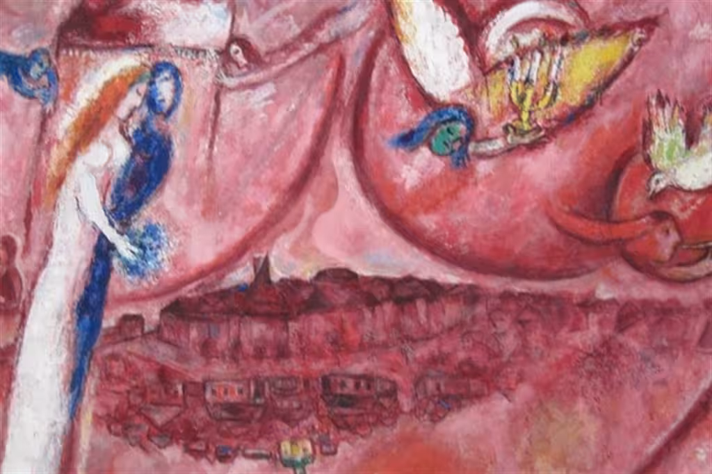 un dipinto di Chagall sul Cantico